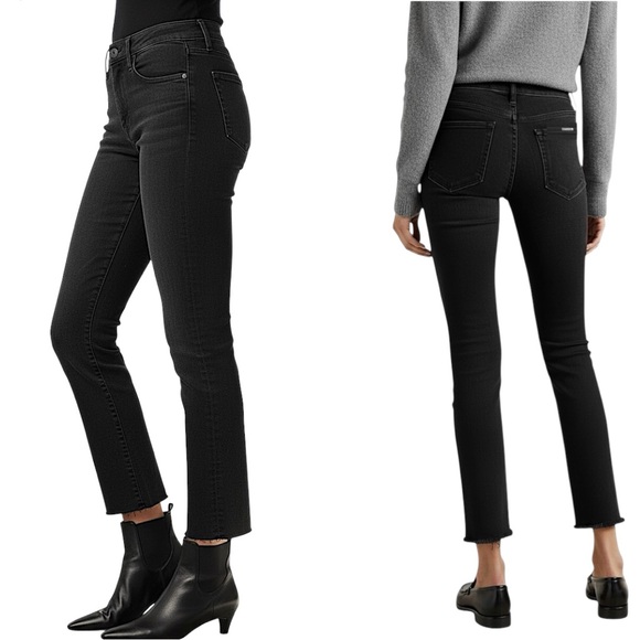 New Joe’s Jeans Black Denim Jeans Women’s Size 23Flawless Stretch Skinny Ankle